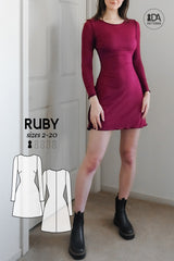 Ruby Dress PDF Pattern
