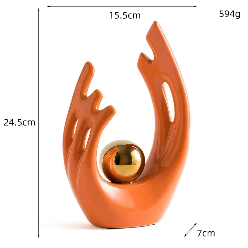 ZenAura Skulptur Set – Modern och Elegant Carvallo