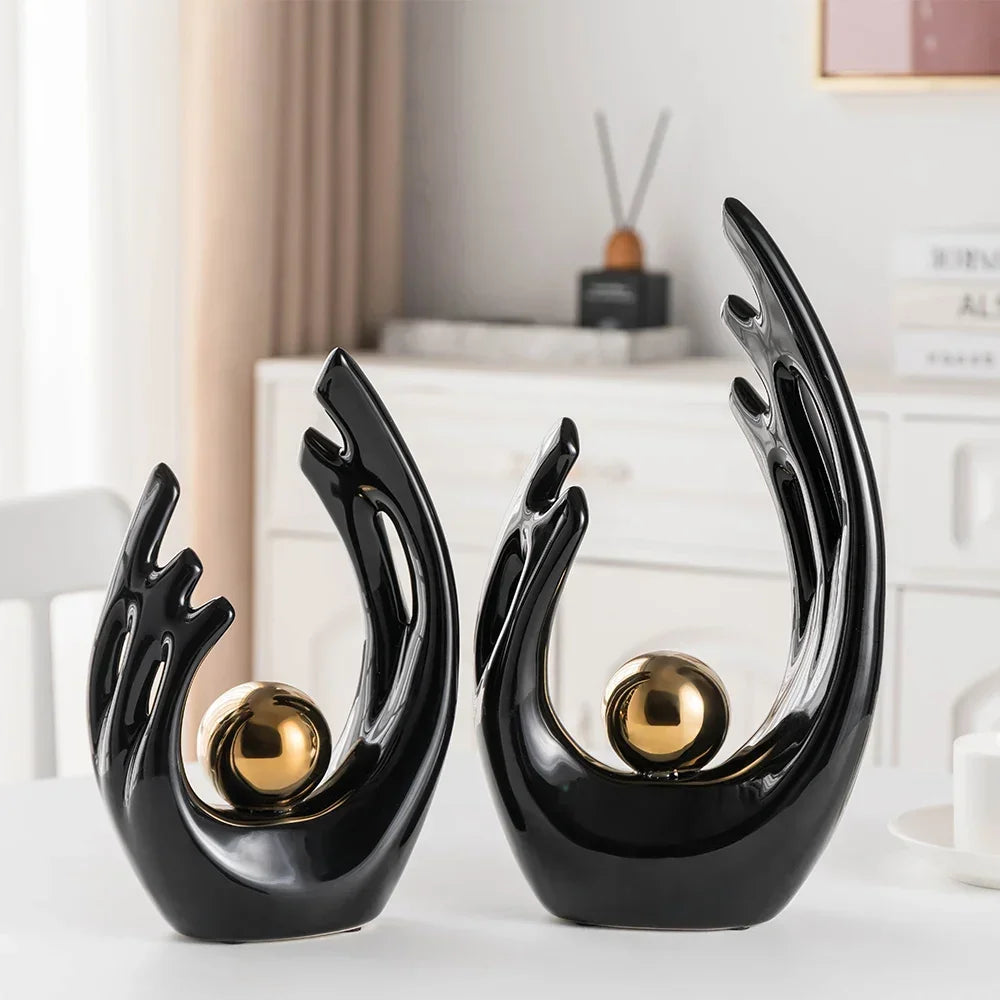 ZenAura Skulptur Set – Modern och Elegant Carvallo