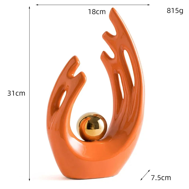 ZenAura Skulptur Set – Modern och Elegant Carvallo