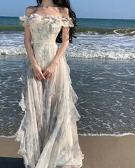 Fairycore Aesthetic Princess Dress Fairy Prom Dresses Fairy Dresses