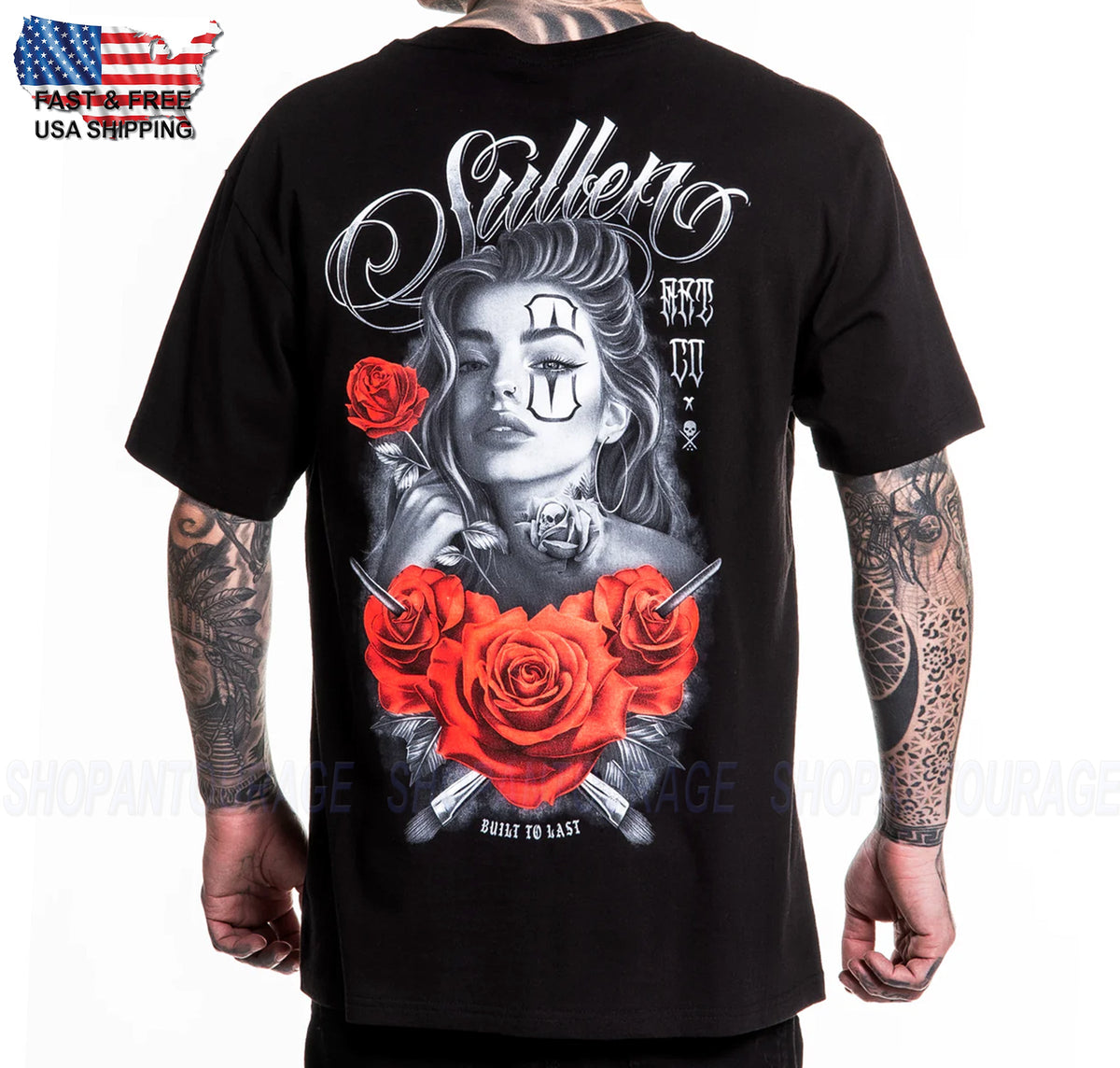 Sullen Art Collective Desires Standard Fit SCM7947 Short Sleeve Men`s T-shirt