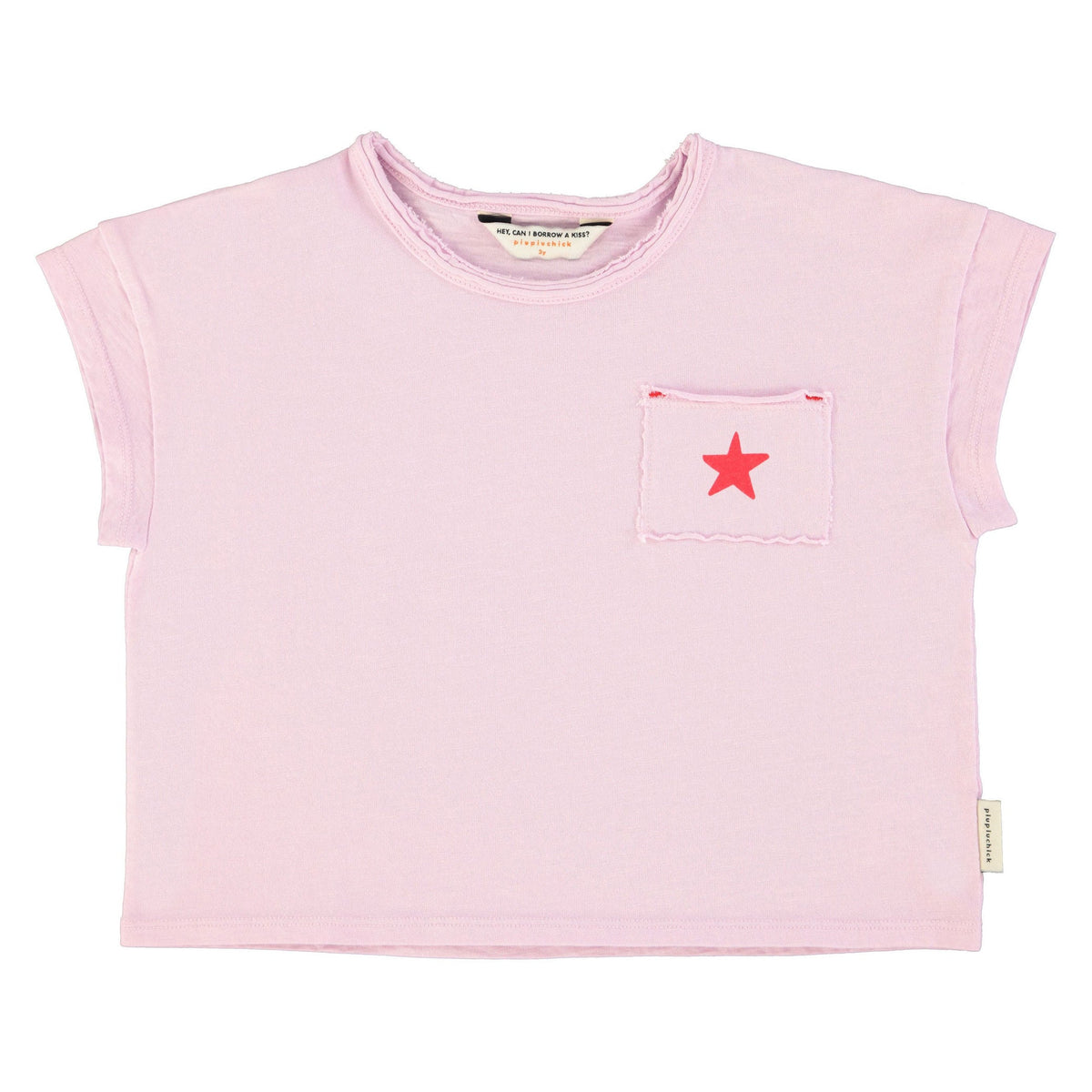 Piupiuchick Lilac "A" Print T-Shirt