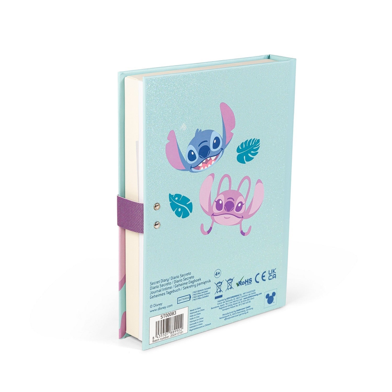 Disney Stitch Secret Diary With Sound ST00083