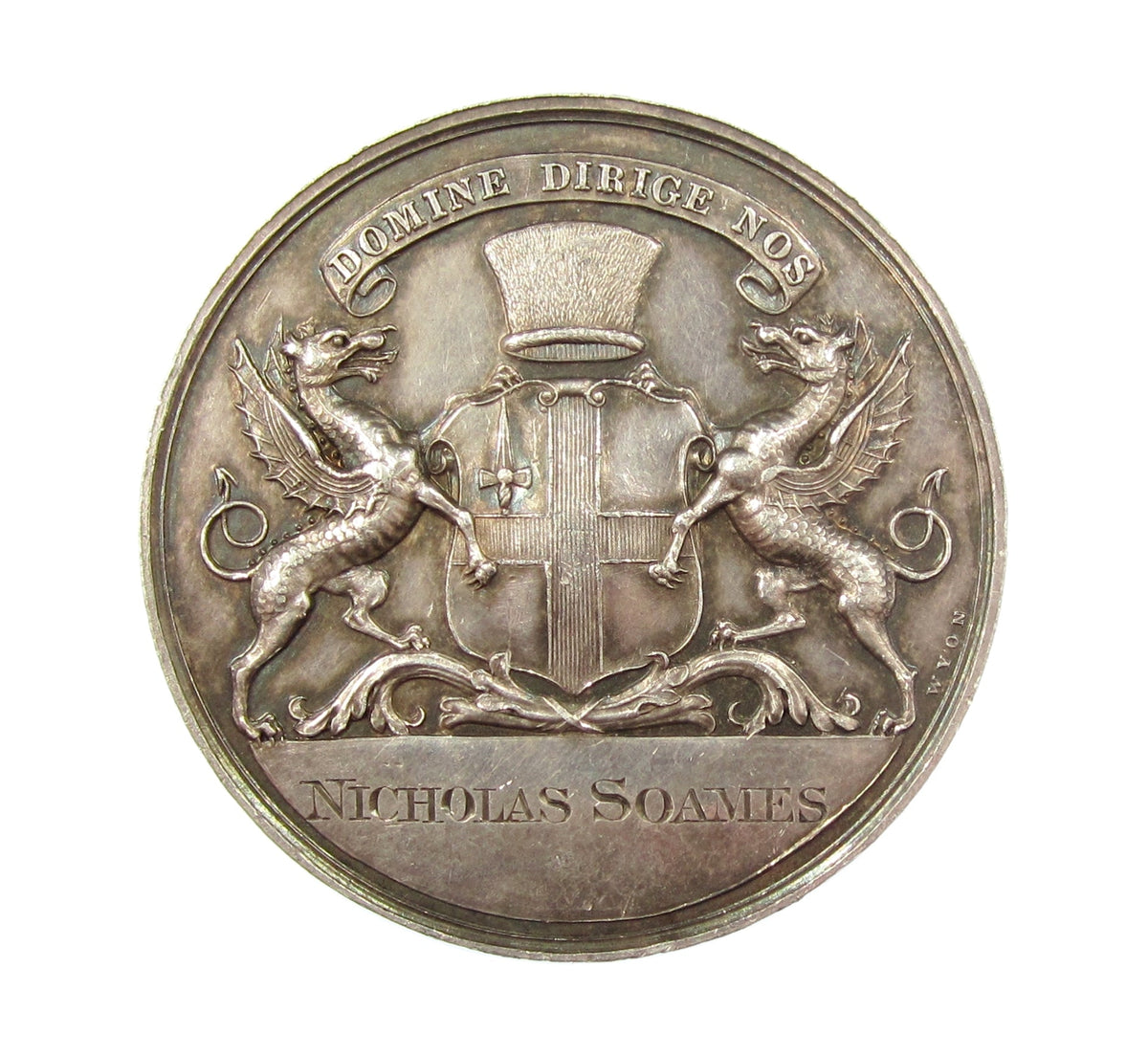 1816-1837 Stock Brokers Pass Silver Medal By Wyon - Naylor Type 6a