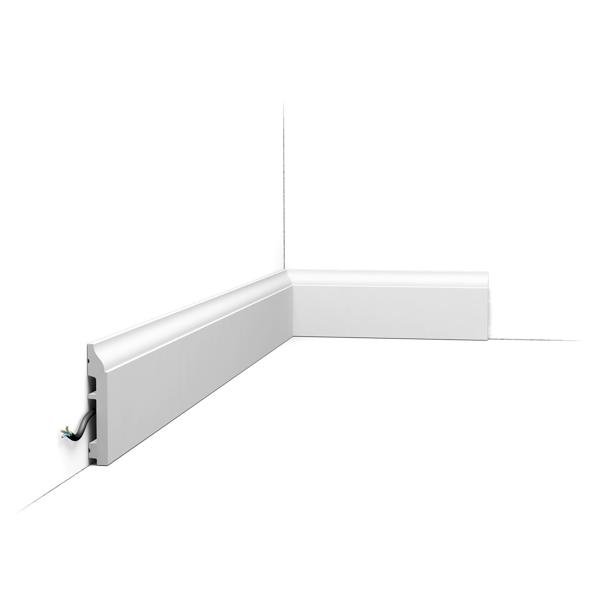 SX172 Plinthe Orac Decor - 8,5x1,4x200cm (h x p x L) - plinthe décorative polymère