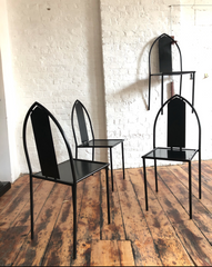 PAIR OF PETER LEONARD GOTH CHAIRS