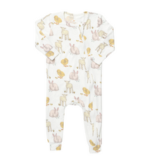 Easter Friends Bamboo Romper | Pink Chicken