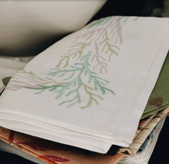 Embroidered Lorient Adriatic Napkin