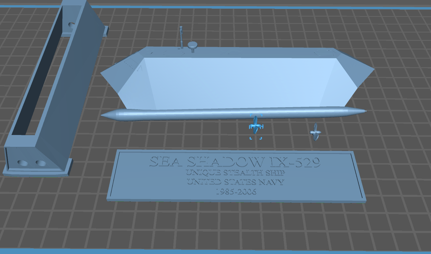USS Sea Shadow IX-529