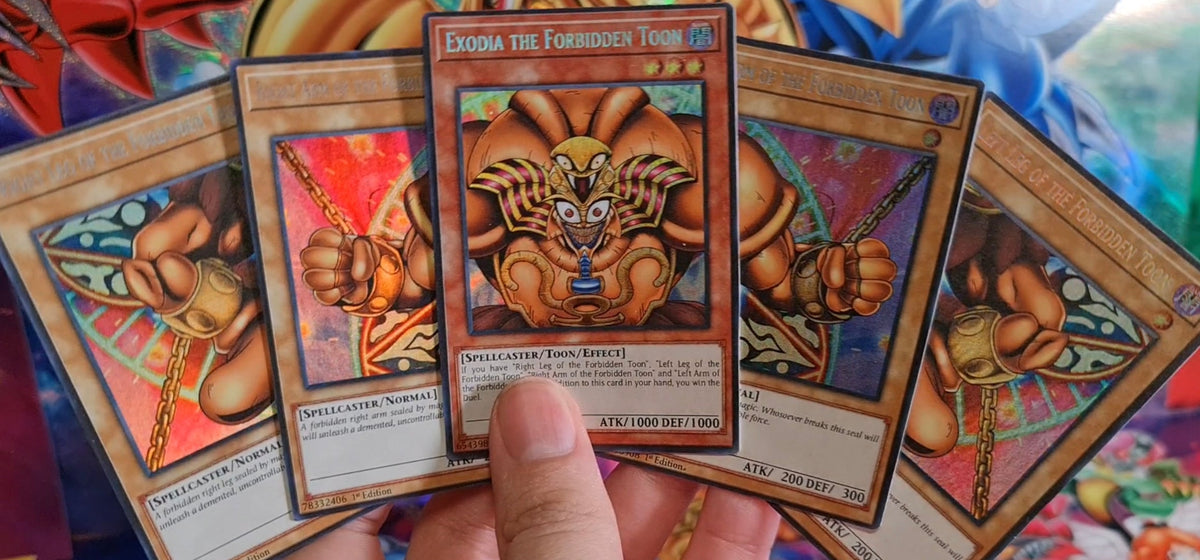 Exodia the Forbidden Toon Custom Orica card