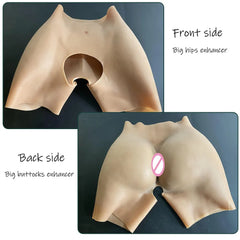 Crossdressing Bubble Butt Silicone Butt & Hips Shaper Panties: Elevate Your Curves