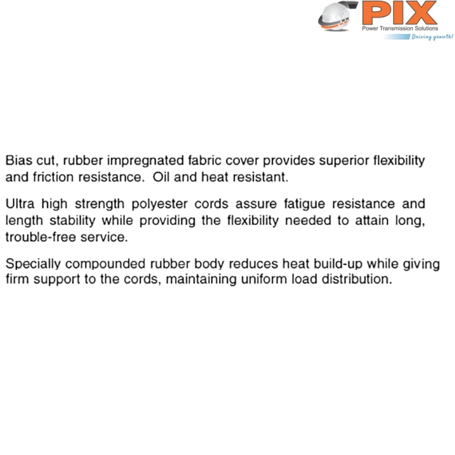 PIX FHP 2334 Fan V-Belt