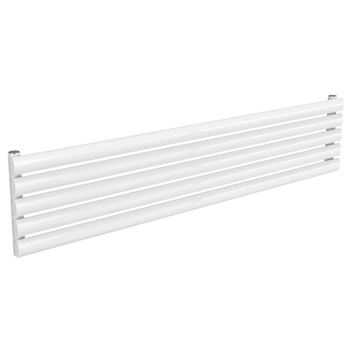 Reina Nevah Single Horizontal Steel Radiator 295 x 1400 - White