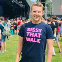 Black Sissy That Walk T-Shirt by Queer In The World Originals sold by Queer In The World: The Shop - LGBT Merch Fashion