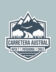 Sticker Ruta 7 Carretera Austral