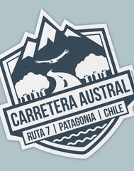 Sticker Ruta 7 Carretera Austral