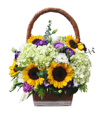 Sunflowers Basket #4 - Vietnamese Flowers