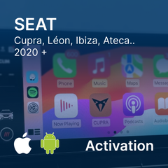 Activation Apple CarPlay / Android Auto | SEAT CUPRA MOI3 MIB3