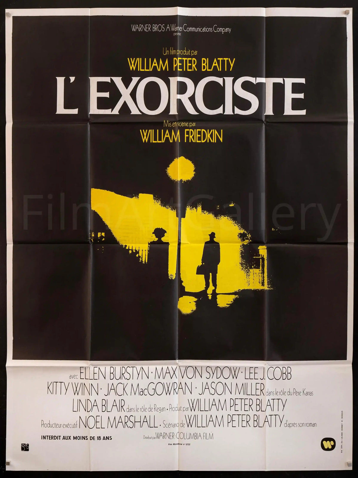 The Exorcist Original Vintage Movie Poster