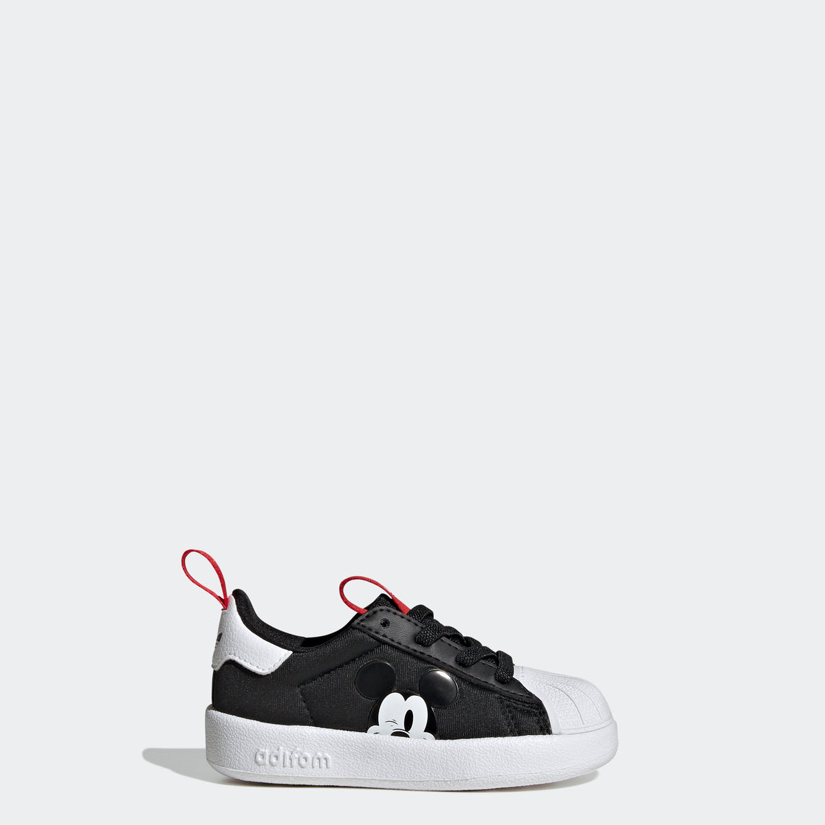 Toddlers adidas Originals Disney Mickey Mouse Adifom Superstar 360 Shoes Core Black / Cloud White / Better Scarlet