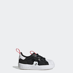 Toddlers adidas Originals Disney Mickey Mouse Adifom Superstar 360 Shoes Core Black / Cloud White / Better Scarlet