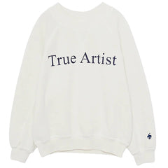 Sweatshirt nº01 in Marble White by True Artist