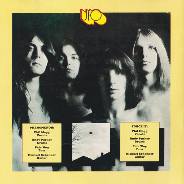 UFO - Phenomenon / Force It (CD, Comp, RM)-CD-BGO Records-Vinyleers