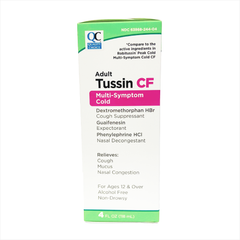 QC Adult Tussin CF