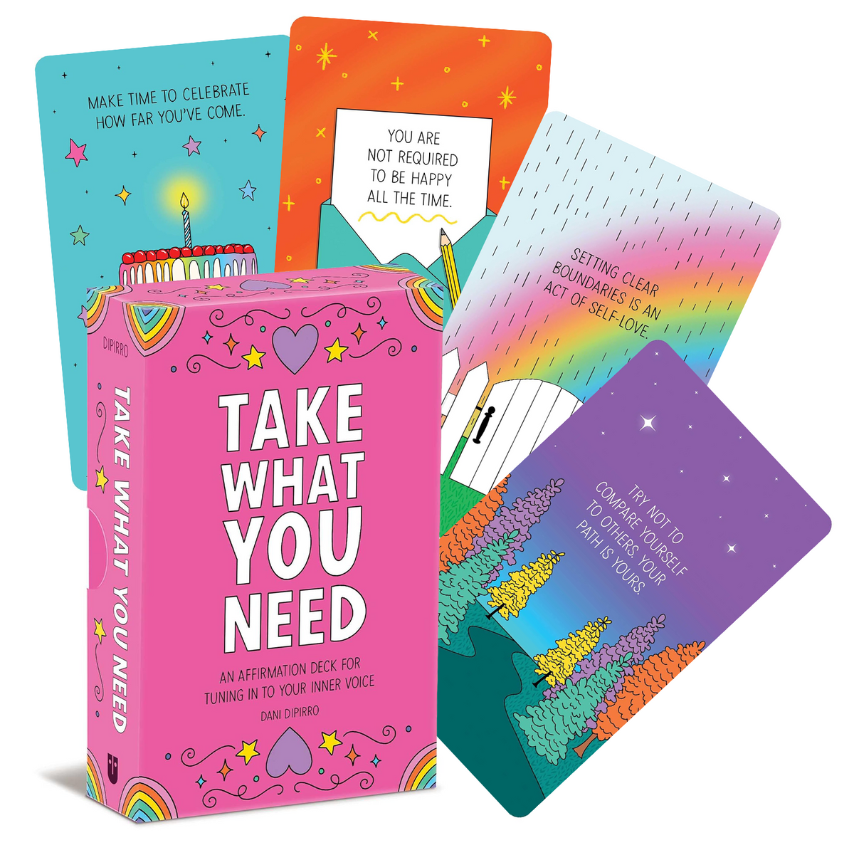 Take What You Need Affirmation Cards Andrews Mcmeel Publishing Andrews Mcmeel Publishing