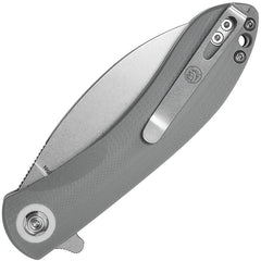Vosteed Nightshade LT Linerlock Gray G10 Stonewash Shilin Cutter Nitro V