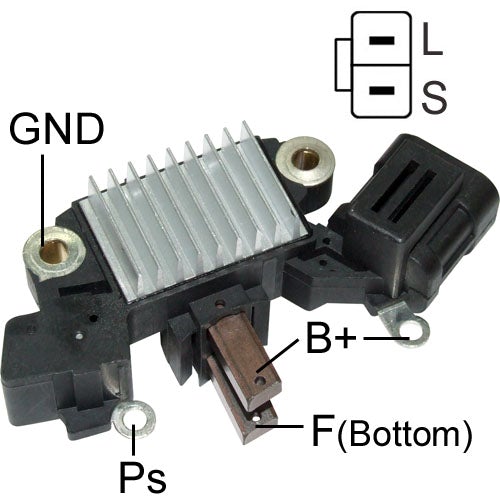 *S3-19* REGULADOR ISUZU NPR NQR 12V 2003-06 IVR-868 / R261NE (NEW ERA)