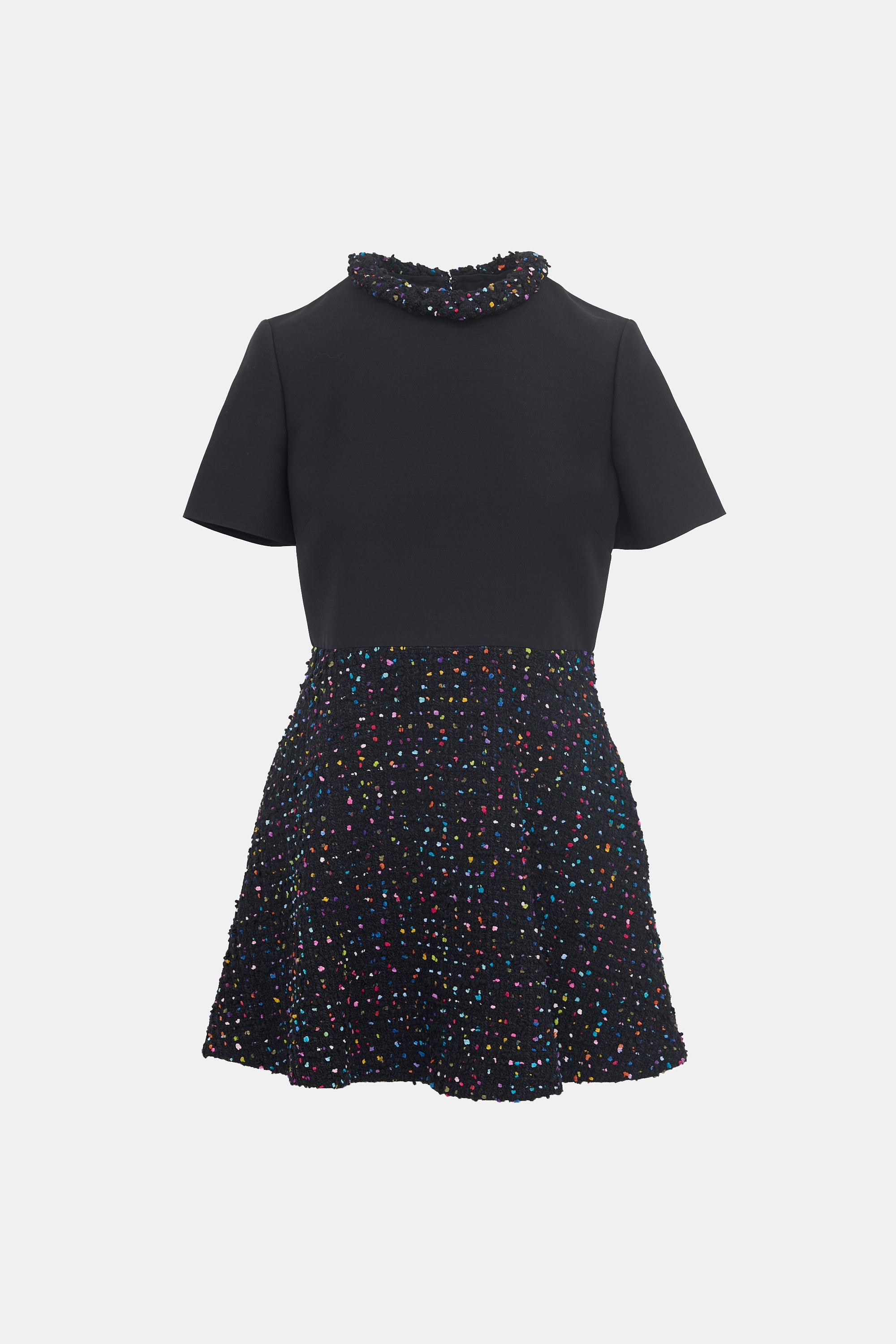 Valentino Tweed Panelled Dress