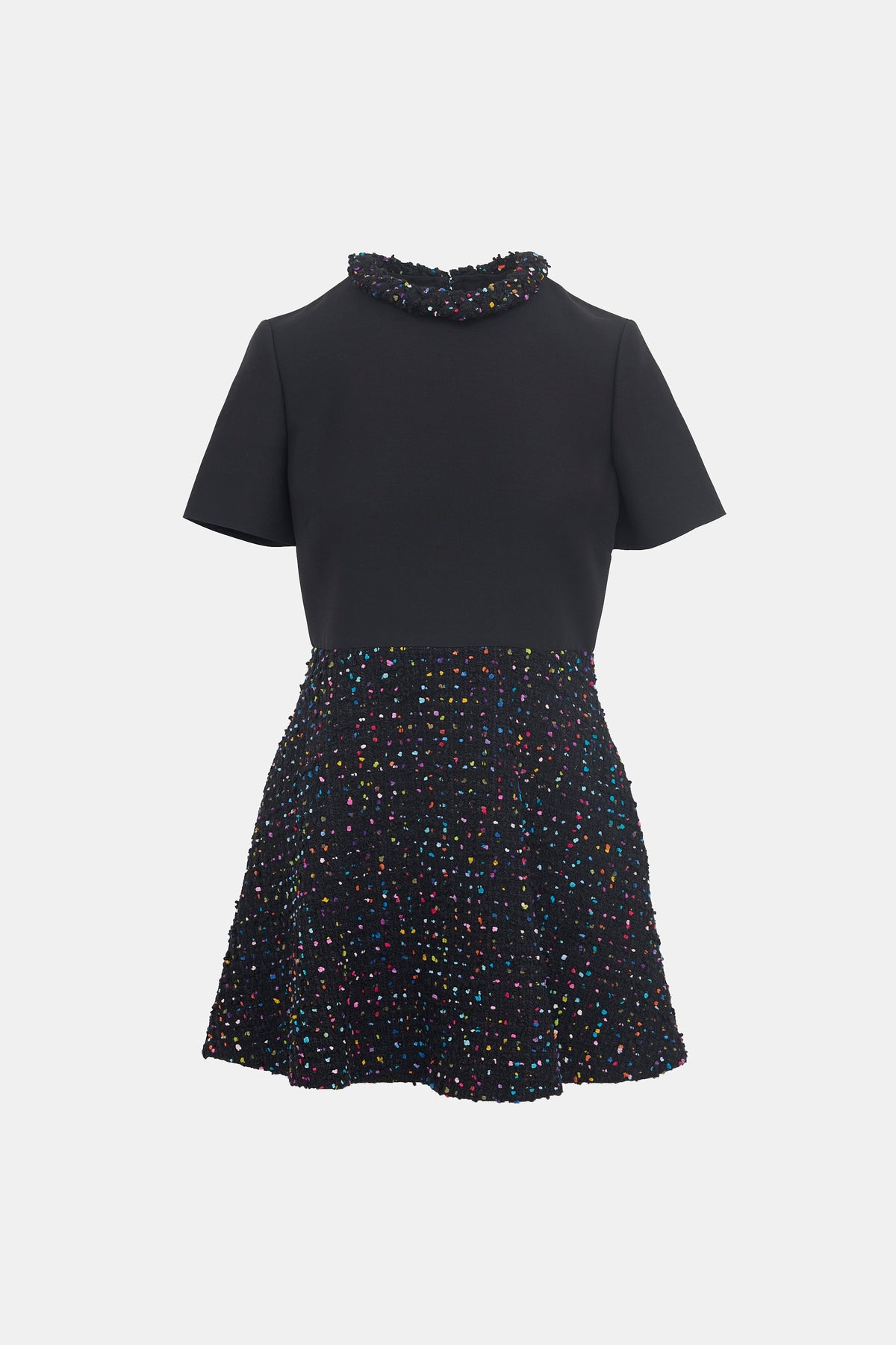 Valentino Tweed Panelled Dress