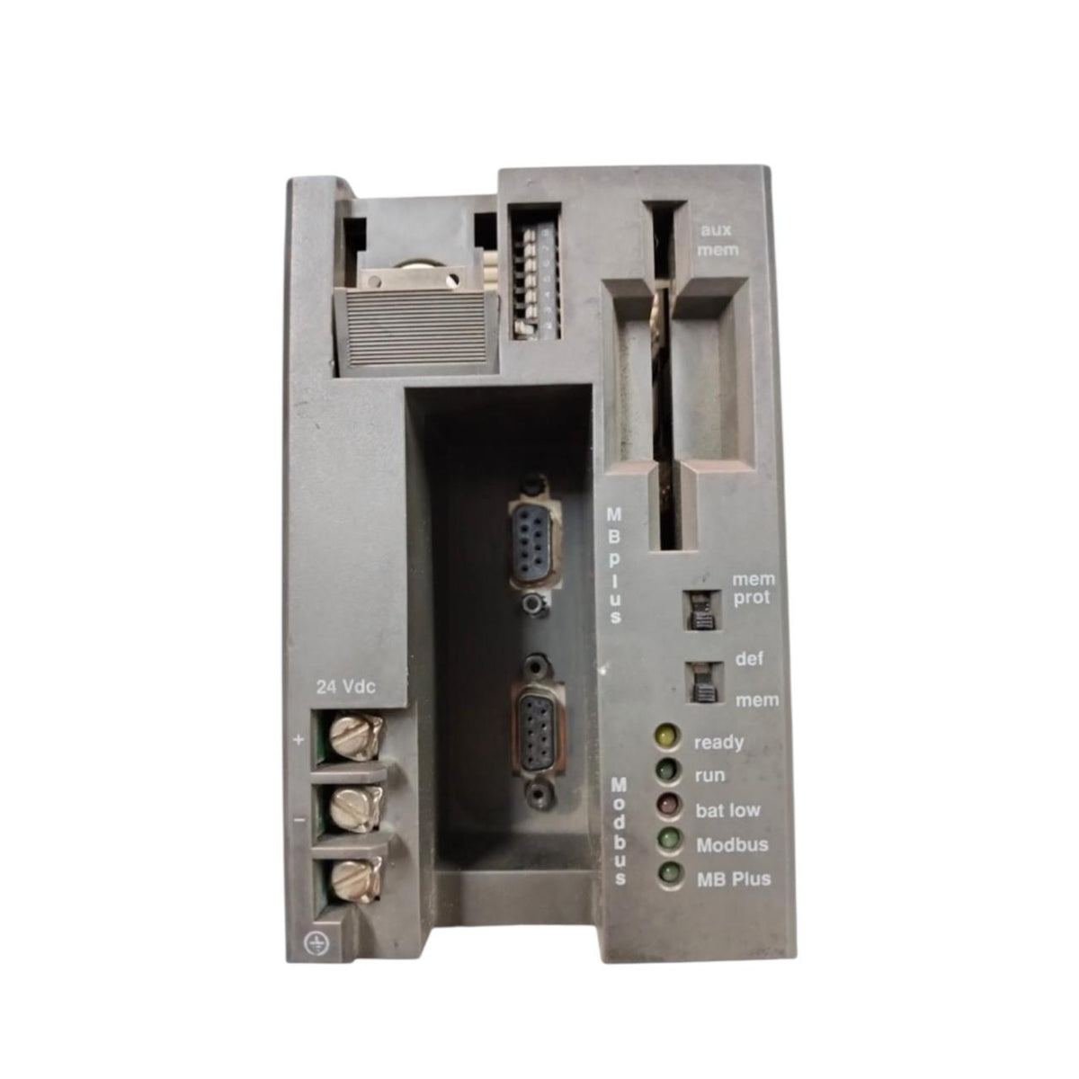 Modicon Pc-a984-145 módulo CPU Con Detalle