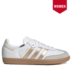 Women´s Adidas Samba OG - Cloud White/Wonder Gold Met.