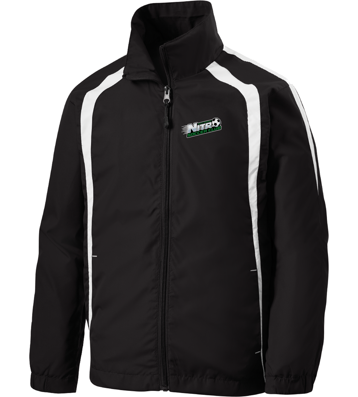 Nitro Soccer Youth Colorblock Raglan Jacket