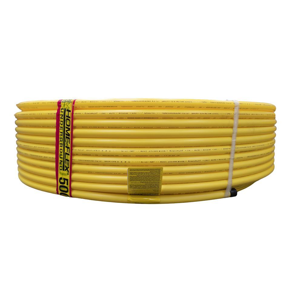 1-1/4 in. IPS x 500 ft. DR 11 Underground Yellow Polyethylene Gas Pipe - Super Arbor
