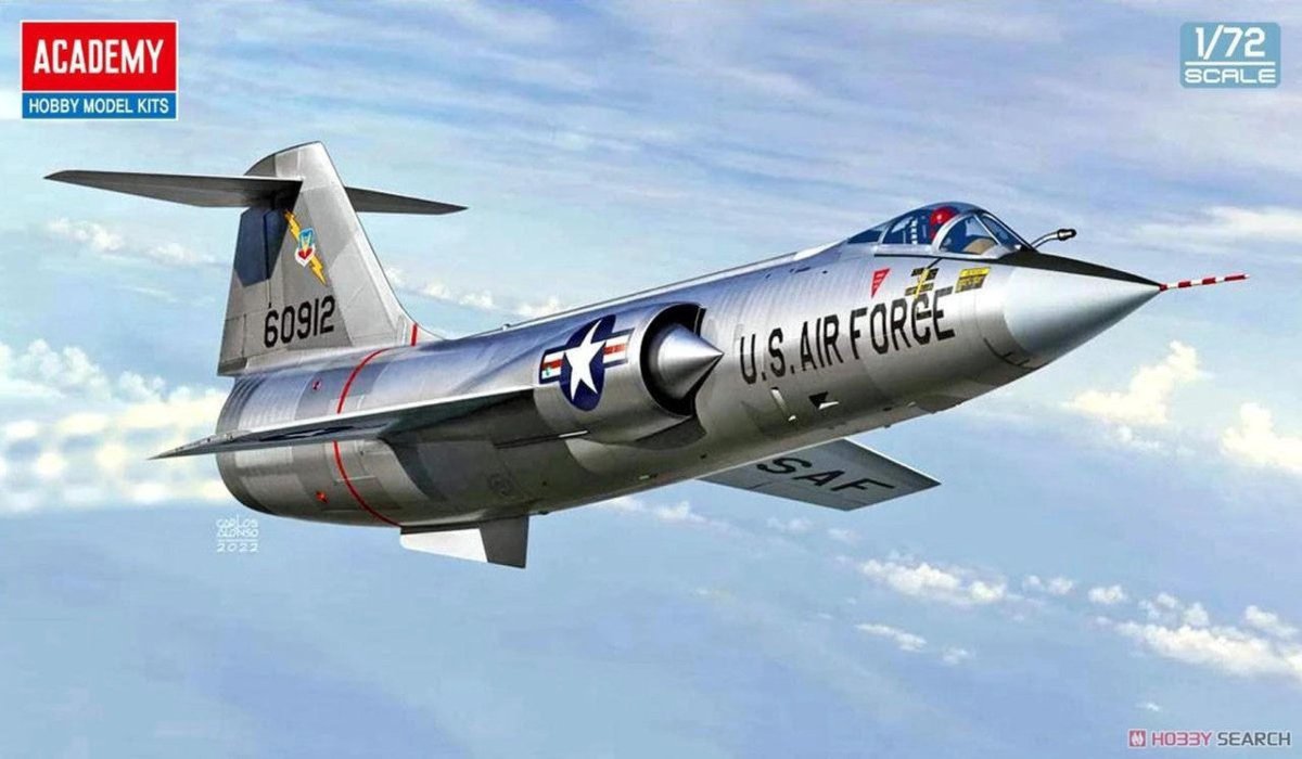 Academy 1/72 Academy F - 104C Starfighter - Fusion Scale Hobbies