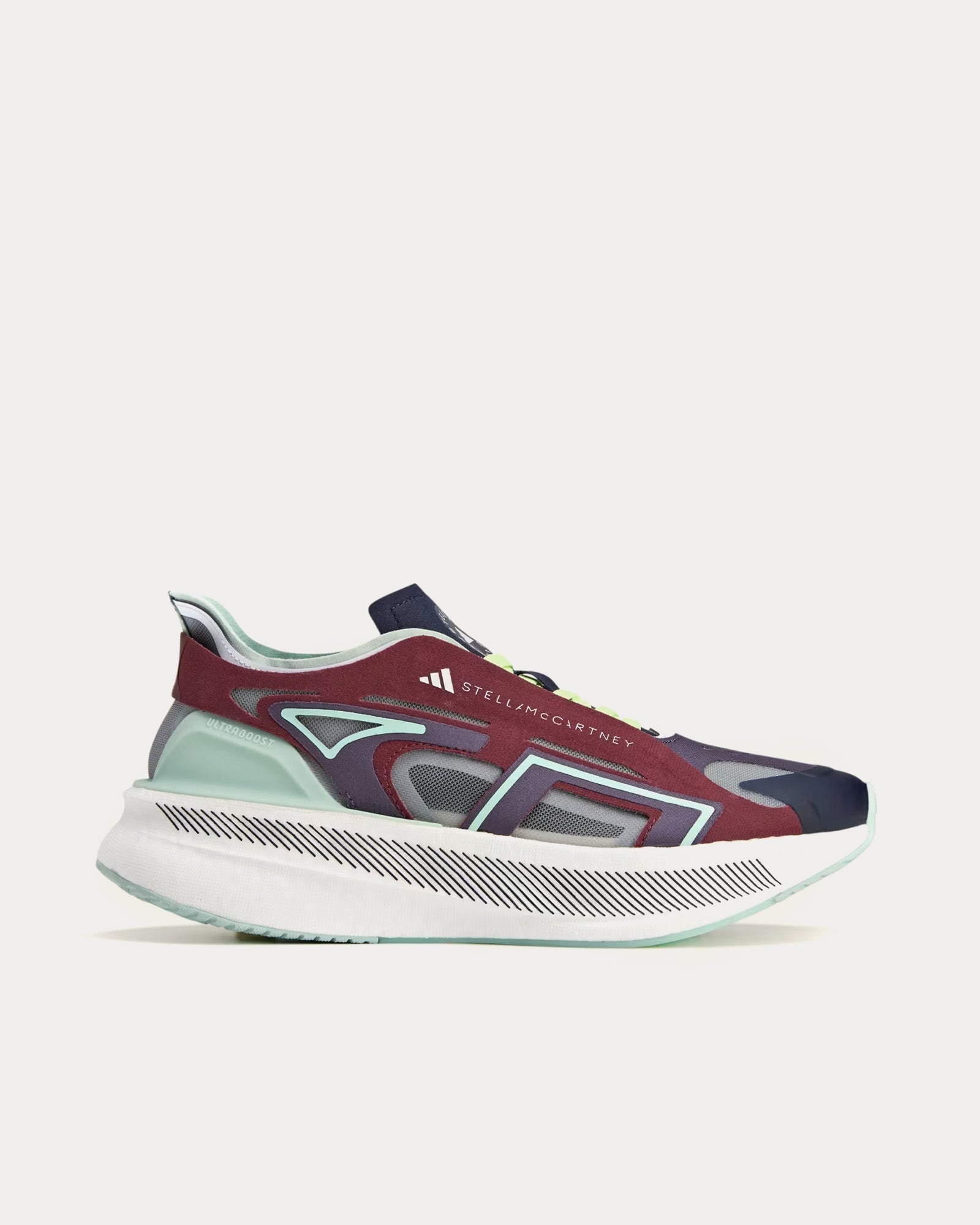 Ultraboost 5 Tactile Green / Clear Onix / Trace Purple Running Shoes