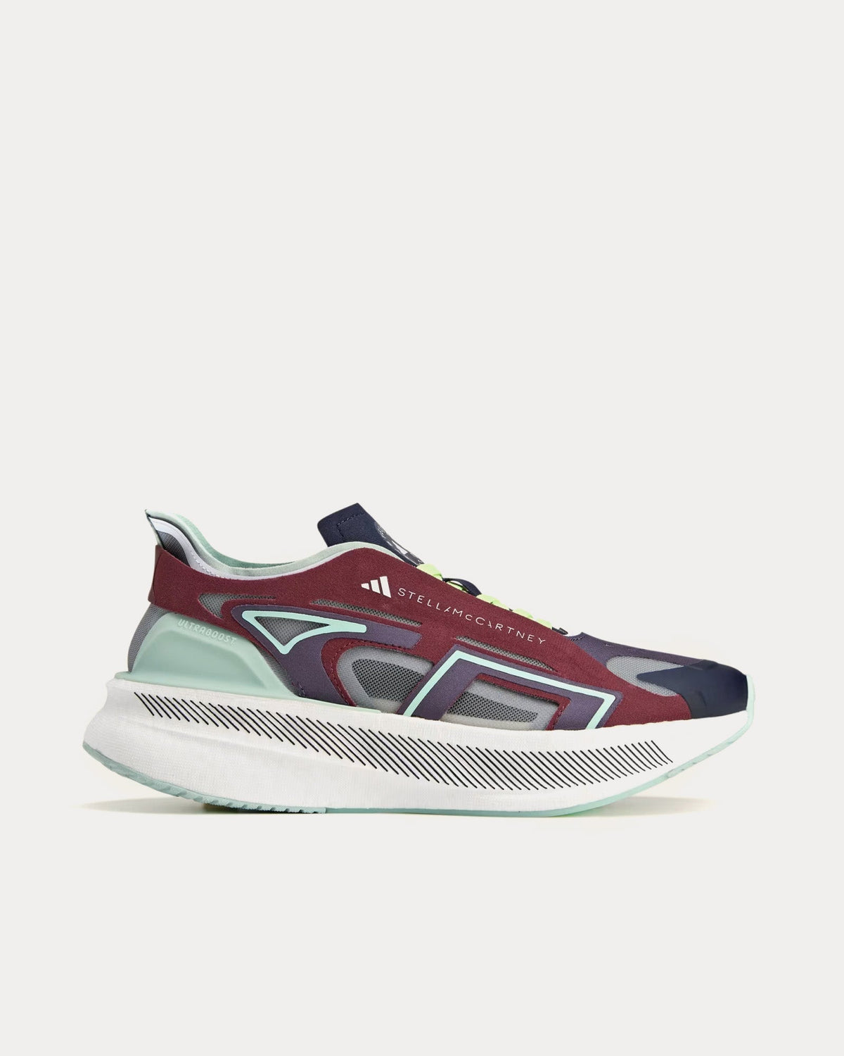 Ultraboost 5 Tactile Green / Clear Onix / Trace Purple Running Shoes