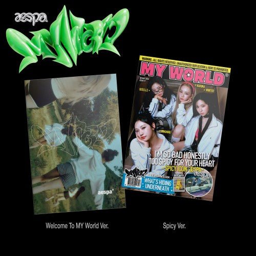 AESPA - My World ZINE - K - Moon