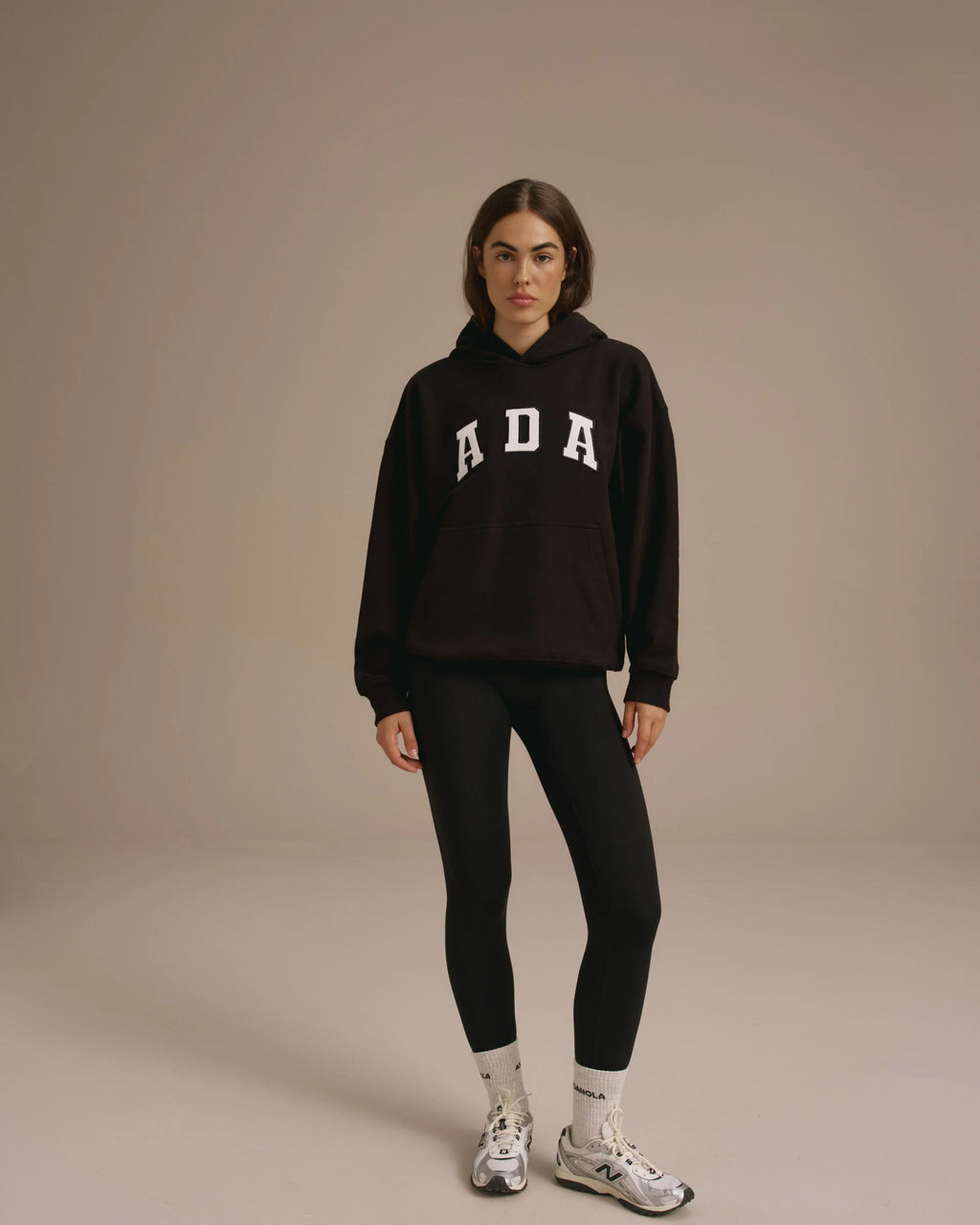 ADA Oversized Hoodie - Black