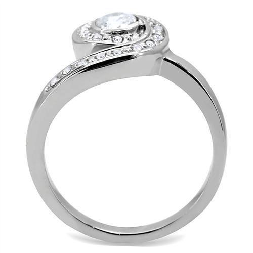 Anillos Para Mujer Color Plata de 316L Acero Inoxidable Kobe - Jewelry Store by Erik Rayo