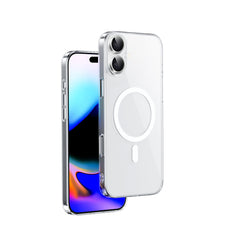 Wiwu YXK-207 Invisible Pro iPhone 16 M-safe Şarj Özellikli Sert PC Kılıf