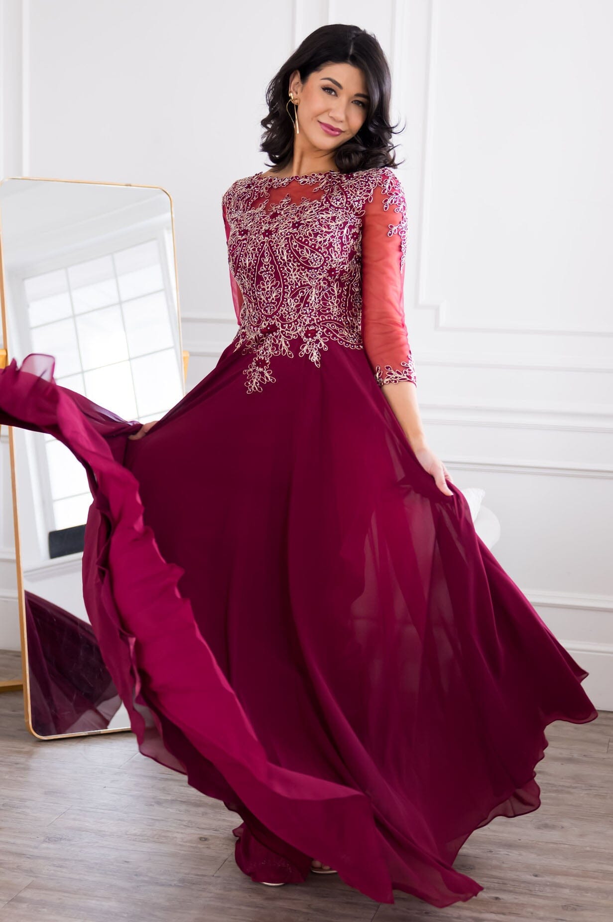 The Aurora Modest Dresses vendor-unknown
