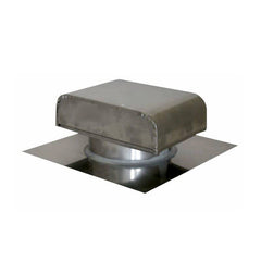 JV 1026 - J-Vent Galvanized Roof Vent Cap - 10"