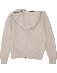 SOULCAL&CO Womens Zip Hoodie Sweater UK 10 Small Grey Flecked Cotton