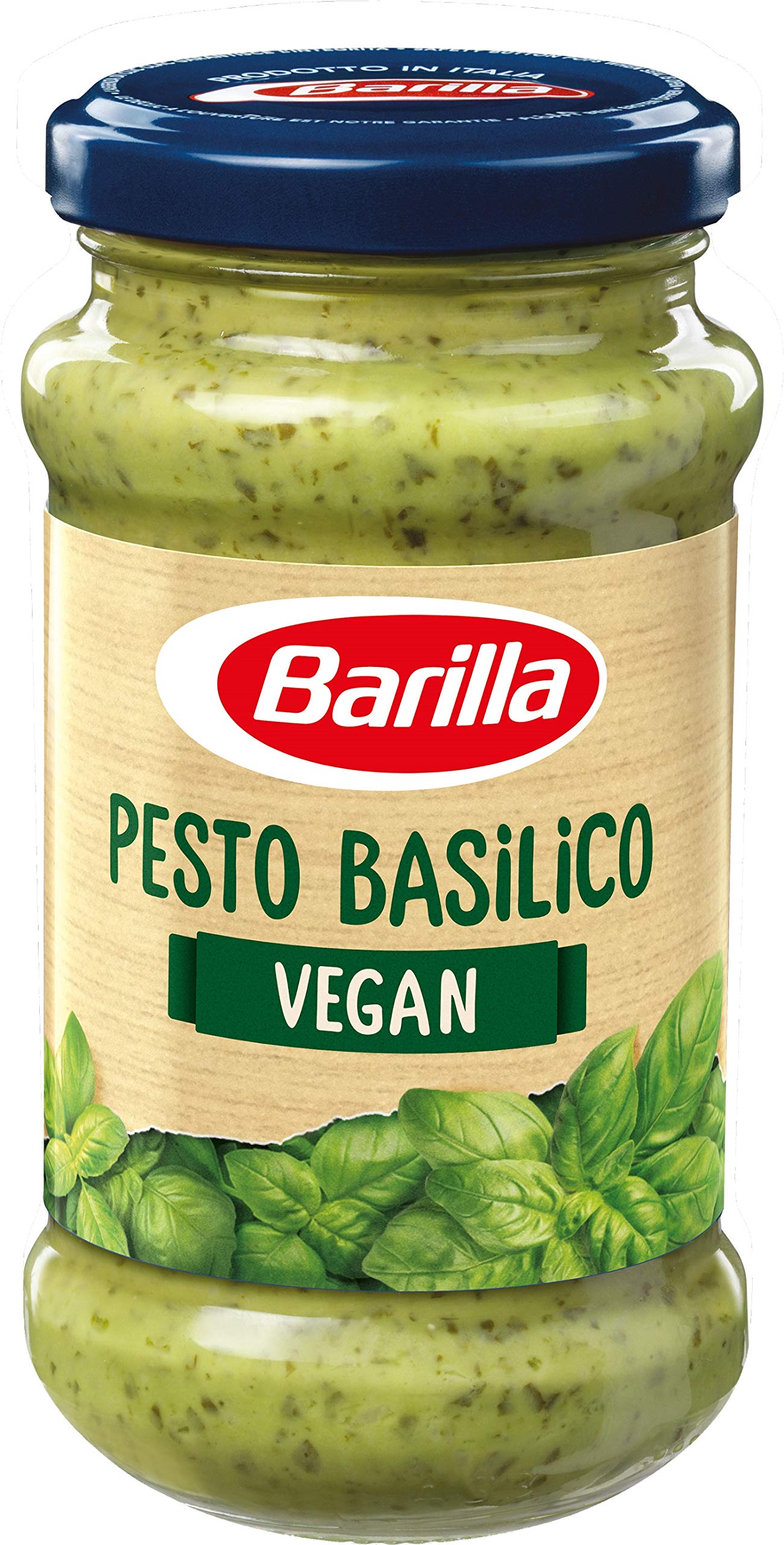 Barilla grünes Pesto Basilico vegan – Pesto 8er Pack 8x195g Original italienisch