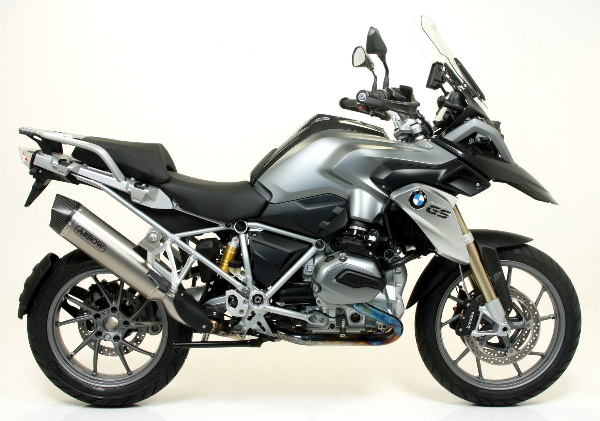 Escape ARROW Maxi Race-Tech homologado en titanio para BMW R 1200 GS/ADV 13-18 | R 1250 GS/ADV 19-24